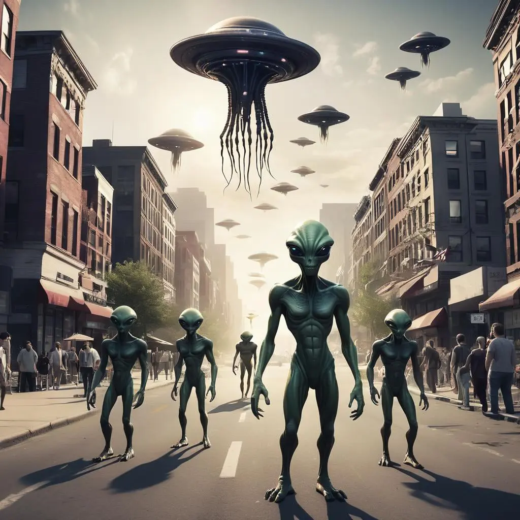 Aliens Invaded Earth and They Were Friendly