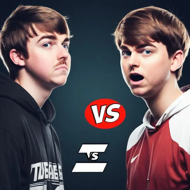 MrBeast vs T-Series